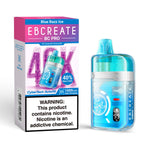 Load image into Gallery viewer, EBCREATE BC PRO Rechargeable Disposable Vape in Blue Razz Ice flavor, highlighting the CyberTech Autofill, 40,000 Puffs, TURBO mode, and 1000mAh Fast Charging features.