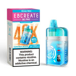 Load image into Gallery viewer, EBCREATE BC PRO Rechargeable Disposable Vape in Winter Mint flavor, highlighting the CyberTech Autofill, 40,000 Puffs, TURBO mode, and 1000mAh Fast Charging features.