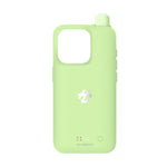 Load image into Gallery viewer, HumoCase Sour Apple Ice Disposable Vape Phone Case – up to 30,000 puffs, 5% nicotine, USB-C rechargeable battery, pre-filled with sour green apple flavor and icy menthol finish.
