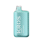 Load image into Gallery viewer, KROS Unlimited 6,000 Puffs – Pacific Cooler flavor disposable vape, 5% salt-nicotine, up to 6,000 puffs, rechargeable USB-C