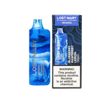 Load image into Gallery viewer, Lost Mary MO5000 disposable vape – Blueberry Raspberry Lemon flavor, up to 5,000 puffs, USB-C rechargeable.