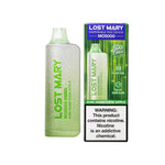 Load image into Gallery viewer, Lost Mary MO5000 disposable vape – Kiwi Honeydew Apple flavor, up to 5,000 puffs, USB-C rechargeable.