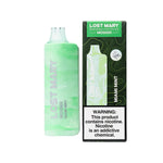 Load image into Gallery viewer, Lost Mary MO5000 disposable vape – Miami Mint flavor, up to 5,000 puffs, USB-C rechargeable.