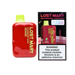 Load image into Gallery viewer, Lost Mary OS5000 disposable vape – Cranberry Soda flavor, up to 5,000 puffs, USB-C rechargeable design.