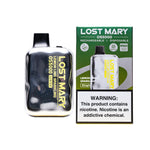 Load image into Gallery viewer, Lost Mary OS5000 disposable vape – Lemon Lime Sparkling flavor, up to 5,000 puffs, USB-C rechargeable design.