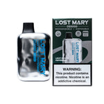 Load image into Gallery viewer, Lost Mary OS5000 disposable vape – Light Snow Peppermint flavor, up to 5,000 puffs, USB-C rechargeable design.