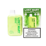 Load image into Gallery viewer, Lost Mary OS5000 disposable vape – Lemon Mint flavor, up to 5,000 puffs, USB-C rechargeable design.