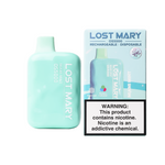 Load image into Gallery viewer, Lost Mary OS5000 disposable vape – Miami Mint flavor, up to 5,000 puffs, USB-C rechargeable design.