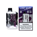 Load image into Gallery viewer, Lost Mary OS5000 disposable vape – Strawberry Apple Blackcurrant flavor, up to 5,000 puffs, USB-C rechargeable design.