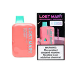 Load image into Gallery viewer, Lost Mary OS5000 disposable vape – Strawberry Ice flavor, up to 5,000 puffs, USB-C rechargeable design.