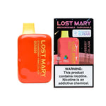 Load image into Gallery viewer, Lost Mary OS5000 disposable vape – Strawberry Pina Colada flavor, up to 5,000 puffs, USB-C rechargeable design.