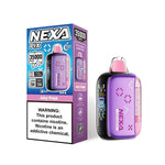 Load image into Gallery viewer, NEXA PIX 35K disposable vape – Juicy Grape flavor, up to 35,000 puffs, USB-C rechargeable, sleek premium design.