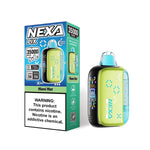 Load image into Gallery viewer, NEXA PIX 35K disposable vape – Miami Mint flavor, up to 35,000 puffs, USB-C rechargeable, sleek premium design.