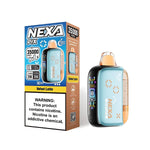 Load image into Gallery viewer, NEXA PIX 35K disposable vape – Velvet Latte flavor, up to 35,000 puffs, USB-C rechargeable, sleek premium design.