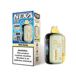 Load image into Gallery viewer, NEXA PIX 35K disposable vape – White Gummy flavor, up to 35,000 puffs, USB-C rechargeable, sleek premium design.