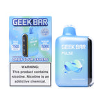 Load image into Gallery viewer, A product image of a disposable vape, the Geek Bar Pulse 15000 in the Drop Sour Savers flavor. The image displays both the packaging box on the left and the device itself on the right.