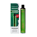 Load image into Gallery viewer, HQD Cuvie Plus Grenadine flavor disposable vape – compact design, up to 1,200 puffs
