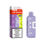 Load image into Gallery viewer, Off-Stamp Classic Cube Rocket Freeze disposable vape – icy menthol popsicle flavor, up to 25,000 puffs.