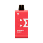 Load image into Gallery viewer, Off-Stamp SW16000 Sour Straw Dragon disposable vape – up to 16,000 puffs, sour strawberry and dragon fruit blend.