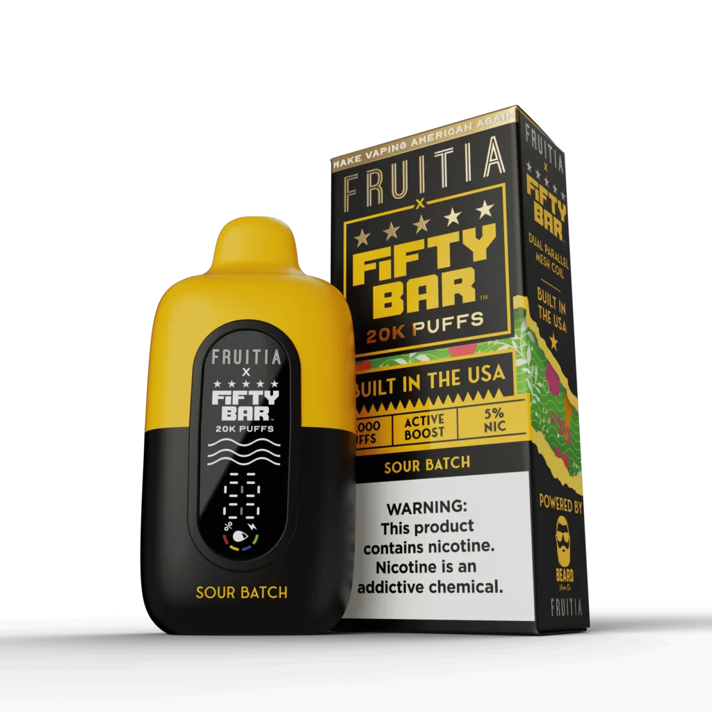 Fruitia X Fifty Bar 20K