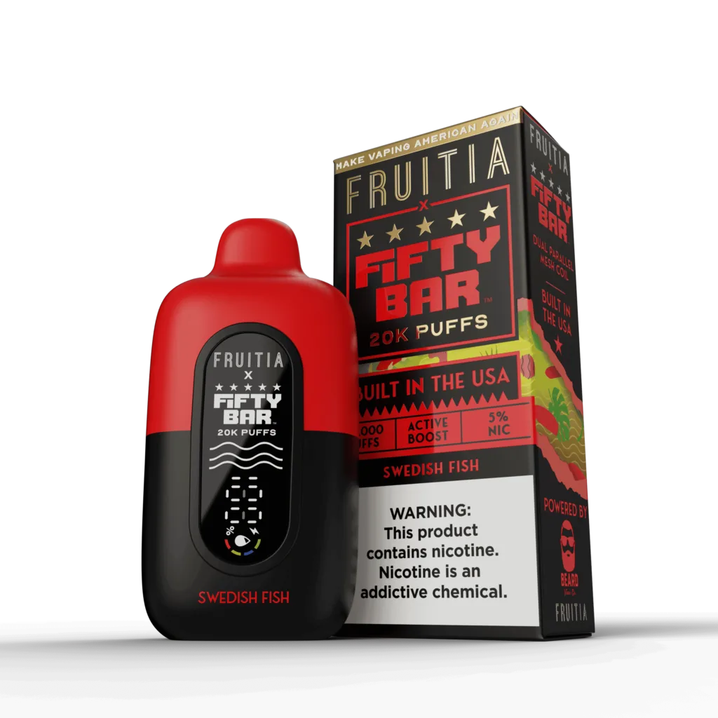Fruitia X Fifty Bar 20K