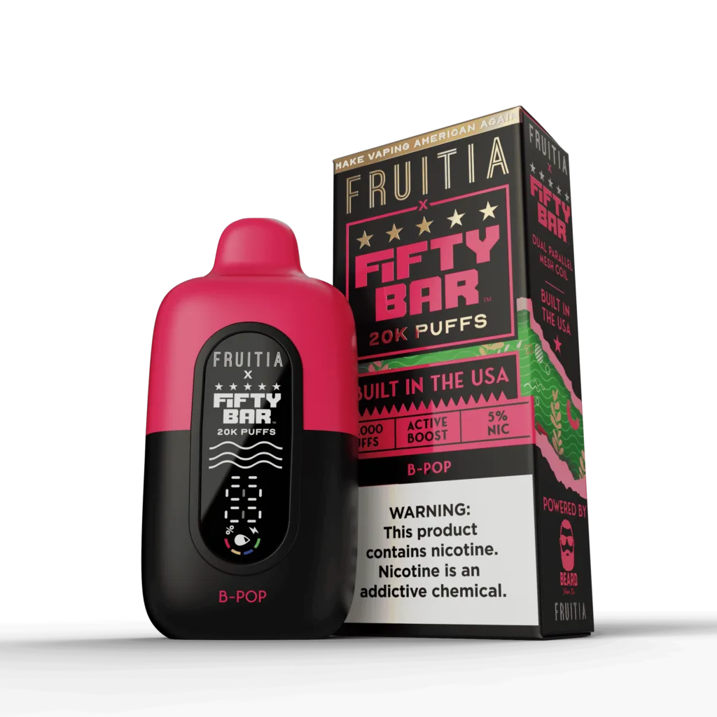 Fruitia X Fifty Bar 20K