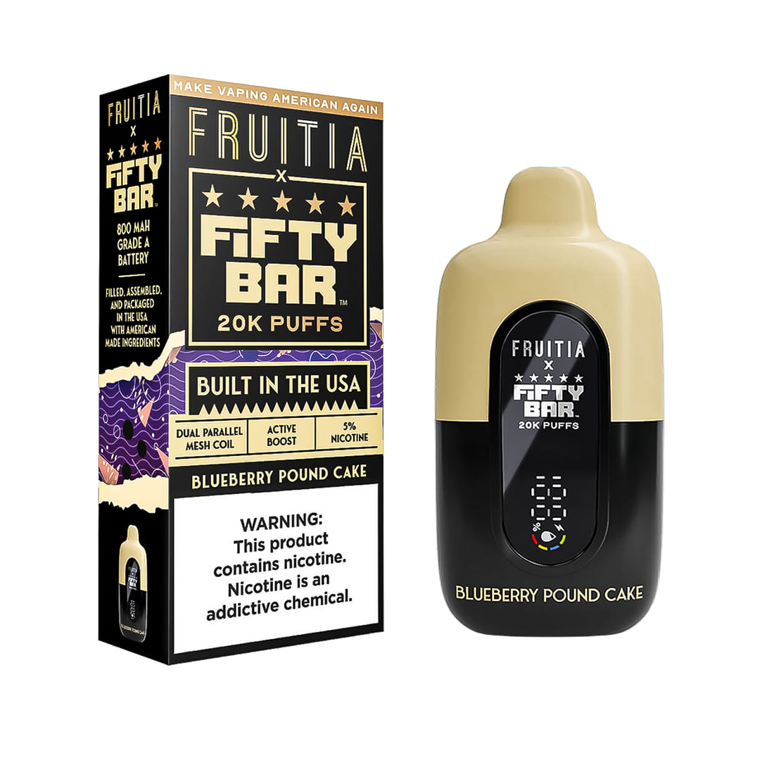 Fruitia X Fifty Bar 20K