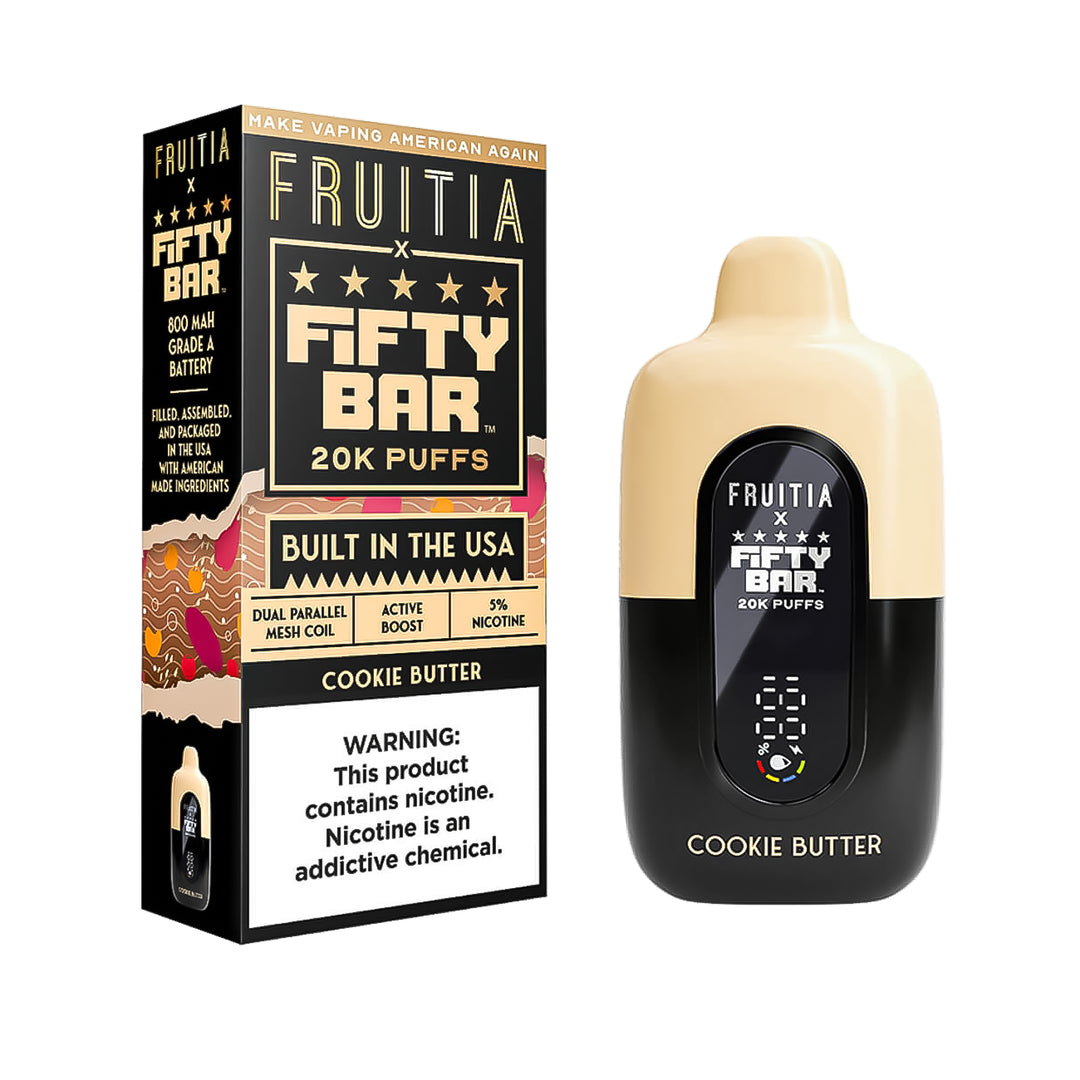 Fruitia X Fifty Bar 20K