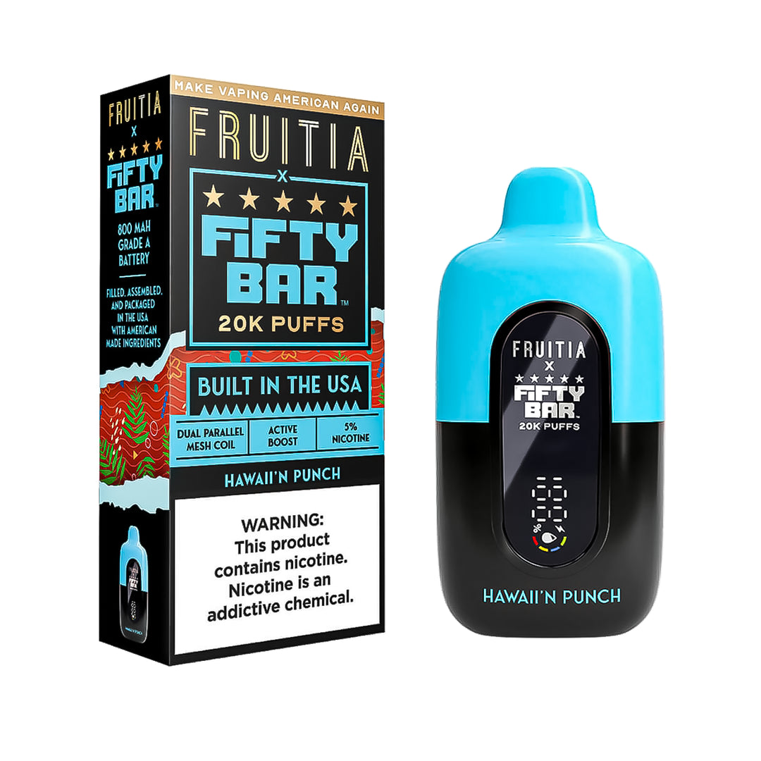 Fruitia X Fifty Bar 20K