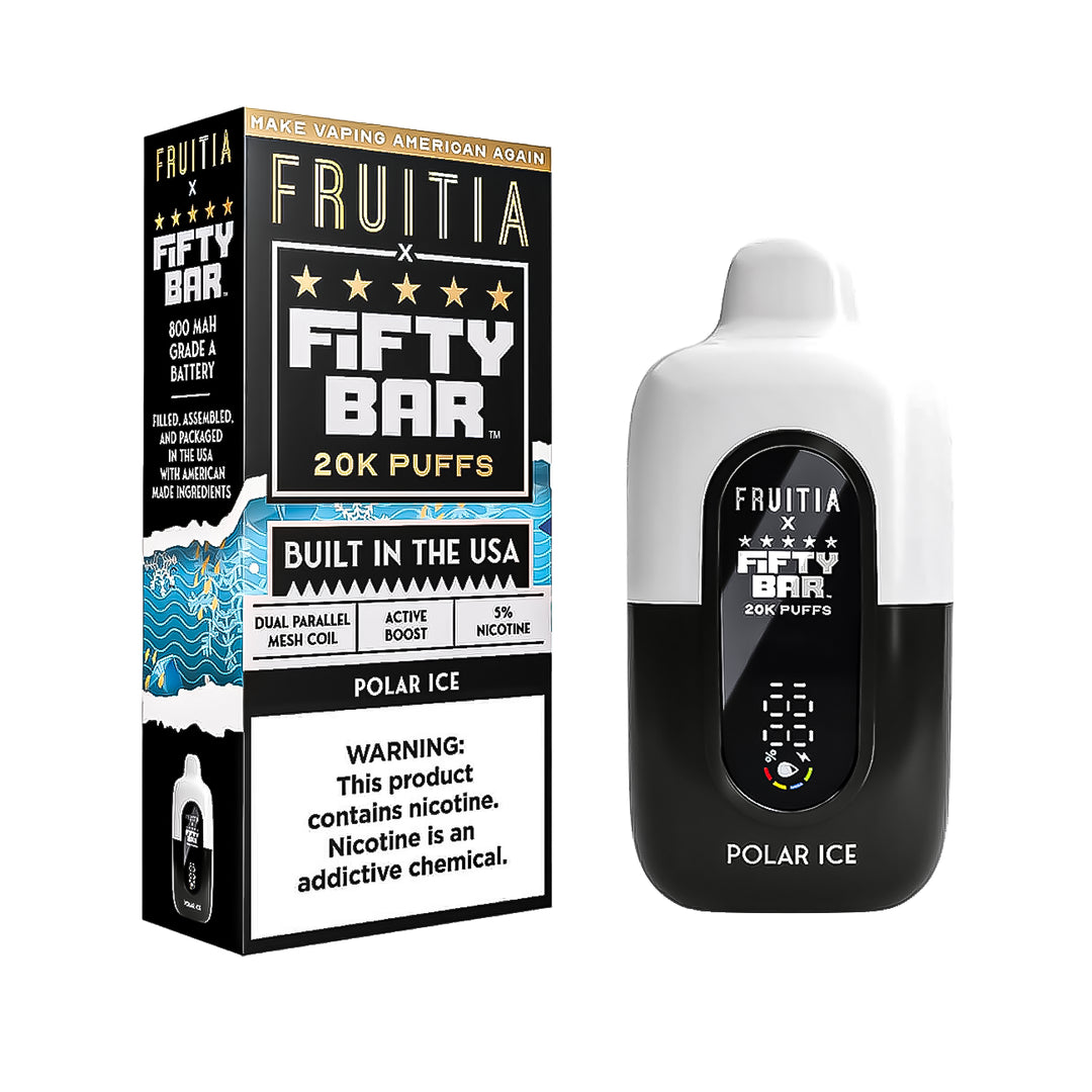 Fruitia X Fifty Bar 20K