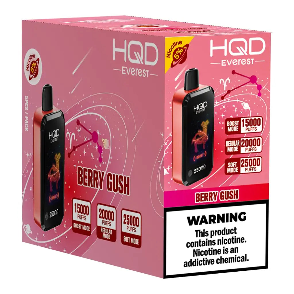 hqd everest vape how to change mode HQD Everest 25k Puff Disposable $12.35 main image 1