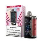 Load image into Gallery viewer, Box of RIA NV30K in flavor Watermelon B-Pop (left side) with its device (right side)
