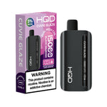 Load image into Gallery viewer, HQD Cuvie Glaze 15K Disposable Vape in Black Diamond flavor, up to 15,000 puffs, rechargeable device
