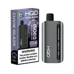 Load image into Gallery viewer, HQD Cuvie Glaze 15K Disposable Vape in Black Winter flavor, up to 15,000 puffs, rechargeable device
