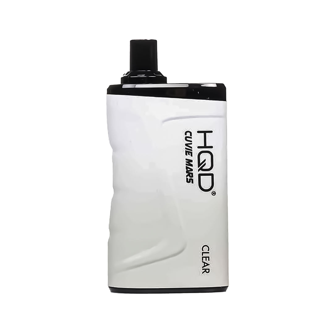HQD Cuvie Mars 8000 Disposable Vape Device – Clear flavor, up to 8,000-puff rechargeable