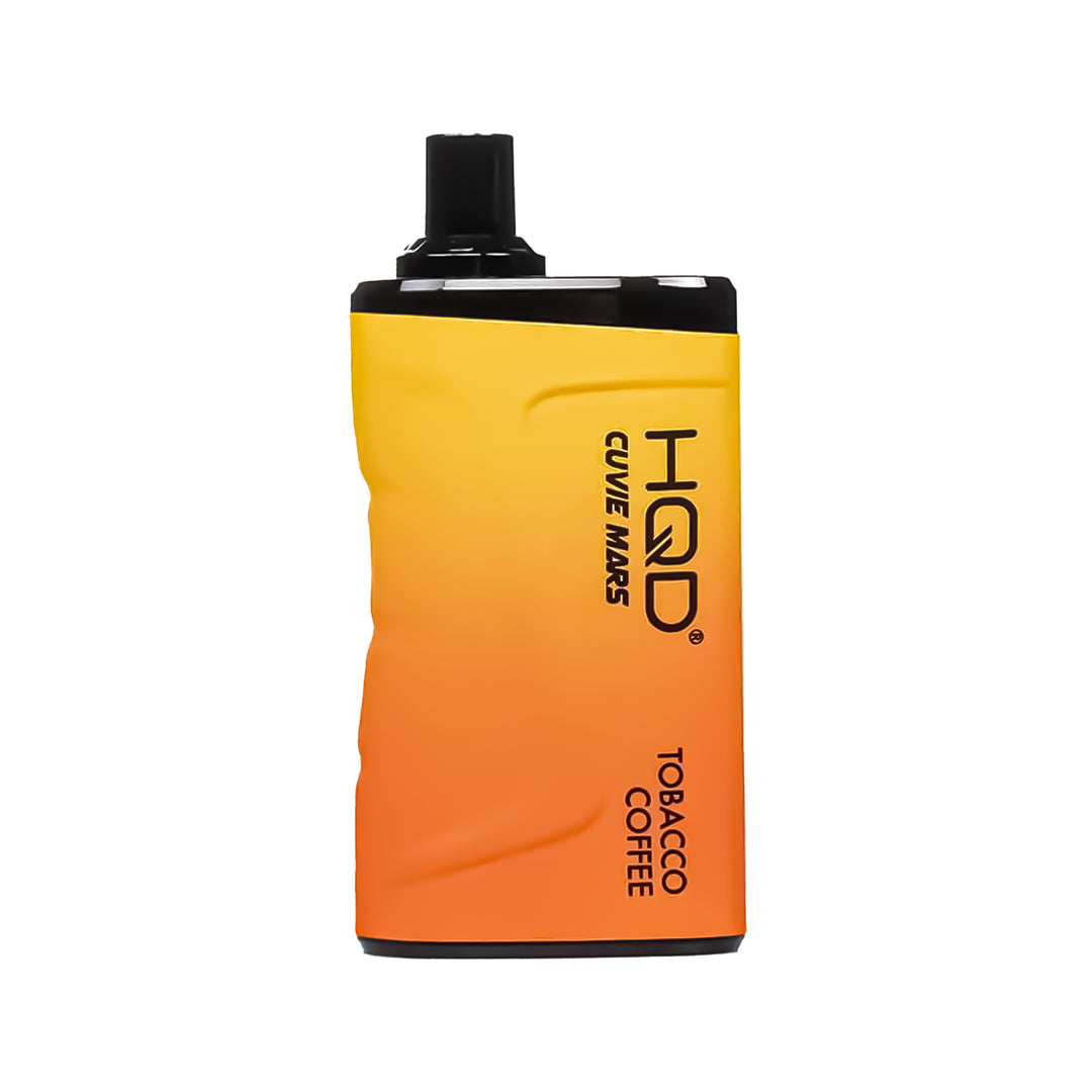 HQD Cuvie Mars 8000 Disposable Vape Device – Tobacco Coffee flavor, up to 8,000-puff rechargeable