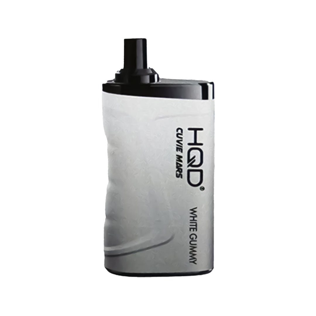 HQD Cuvie Mars 8000 Disposable Vape Device – White Gummy flavor, up to 8,000-puff rechargeable