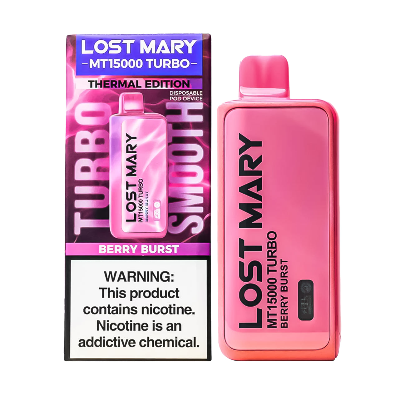 Disposable Vapes - Mt15000 Strawberry Banana MT15000 TURBO Vape | 15000  Puffs Australia Lost Mary