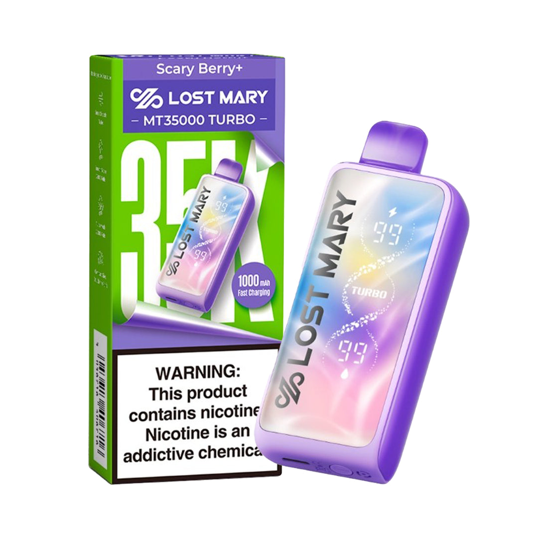lost mary turbo blue razz ice Lost Mary MT35000 Turbo
