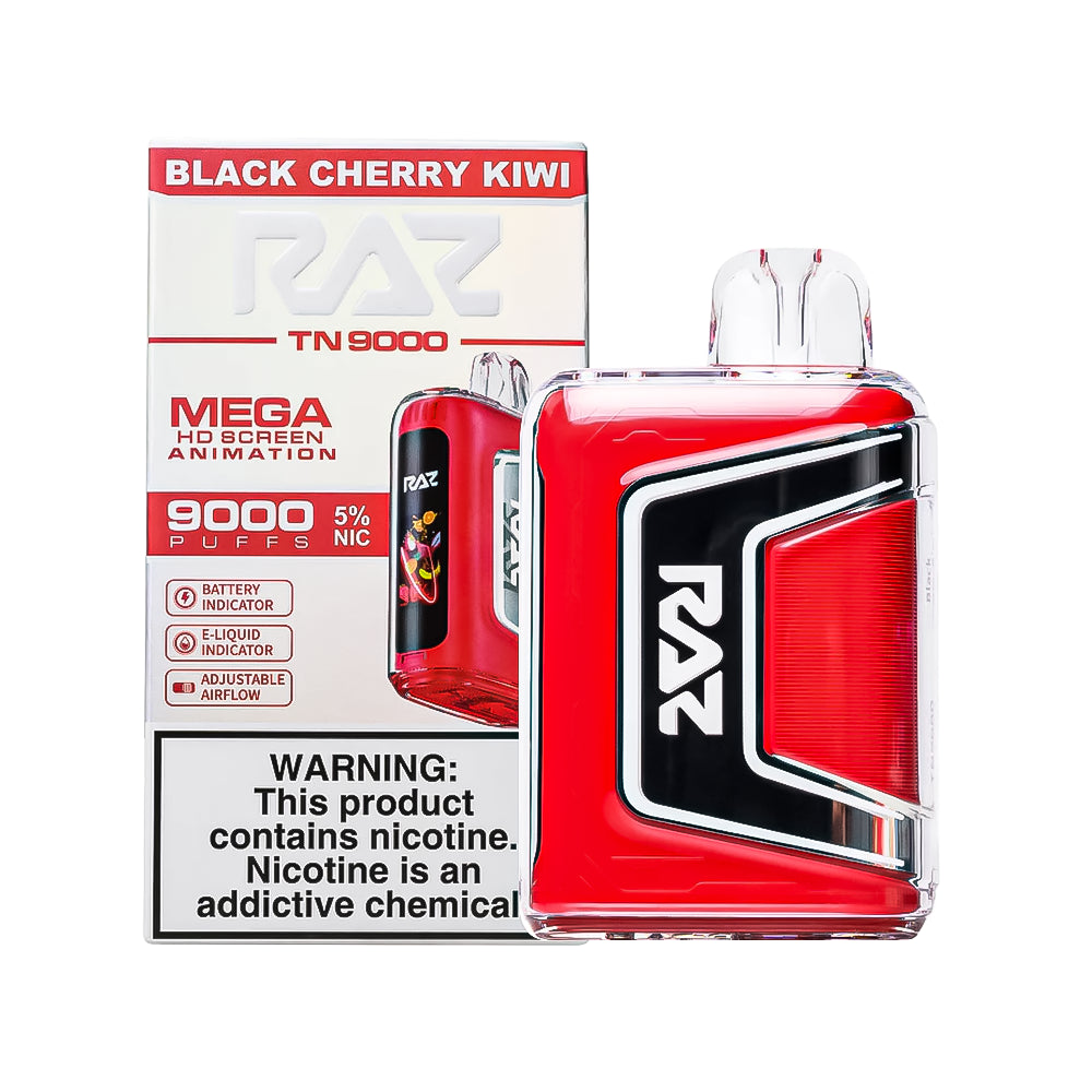 black cherry kiwi raz vape Raz TN9000